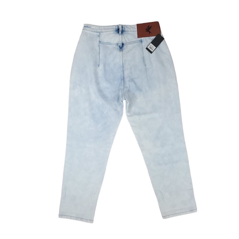 One Teaspoon Streetwalkers High Waist 80s Wide Leg in Florence Light Wash - Picture 9 of 12